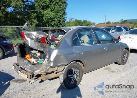 2003 Honda Civic Lx from USA, damaged, VIN JHMES165X3S001172